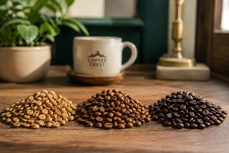 Coffee Roast Levels Explained Light, Medium & Dark Roast