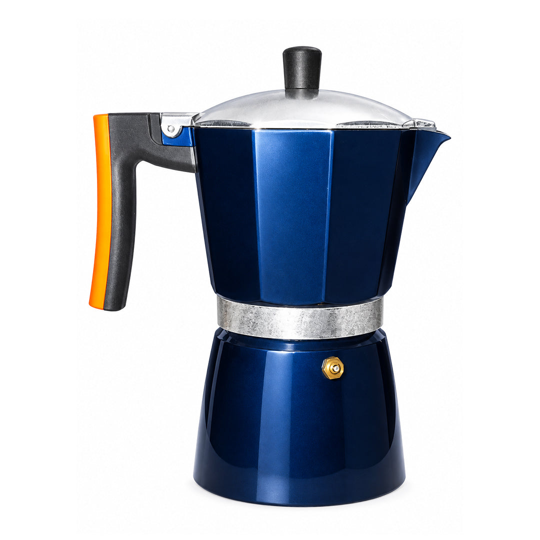 Cafeteira italiana Moka Pot 450ml original (Navy Blue)
