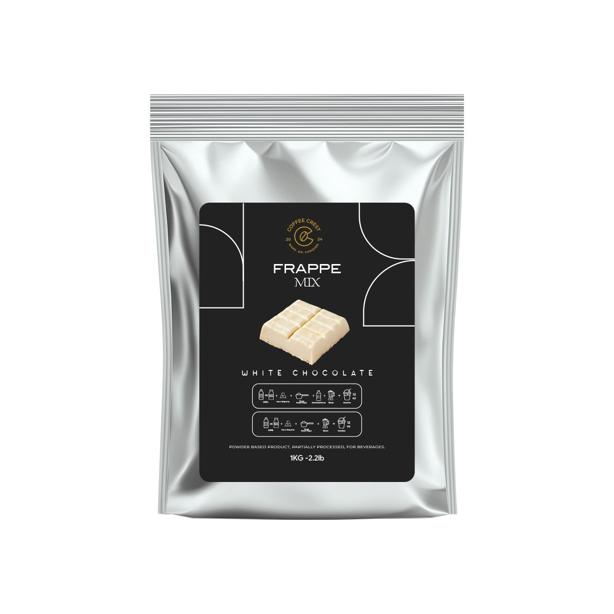 Frappe Mix White Chocolate 1kg